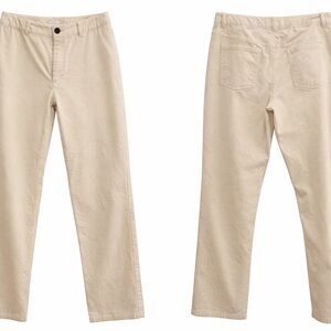 Liz Claiborne Women's Cream Straight Leg Jeans